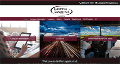 Desktop Screenshot of griffinlogistics.ca