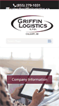 Mobile Screenshot of griffinlogistics.ca